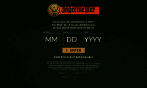 Shop.jagermeister.com thumbnail