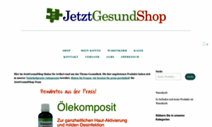 Shop.jetztgesundshop.de thumbnail