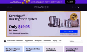 Shop.keranique.com thumbnail