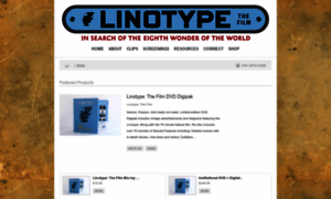 Shop.linotypefilm.com thumbnail