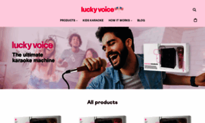 Shop.luckyvoice.com thumbnail