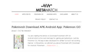 Shop.metawatch.com thumbnail