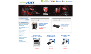 Shop.msicomputer.com thumbnail