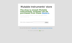 Shop.mutable-instruments.net thumbnail