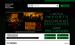 Shop.nuclearblast.com thumbnail