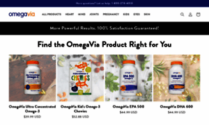 Shop.omegavia.com thumbnail
