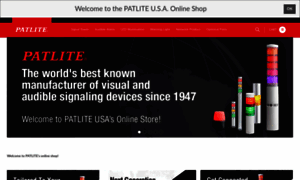 Shop.patlite.com thumbnail