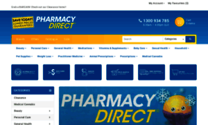 Shop.pharmacydirect.com.au thumbnail