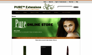 Shop.pureextensions.com thumbnail