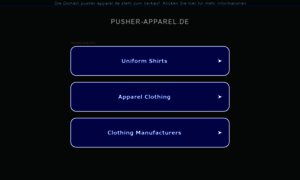 Shop.pusher-apparel.de thumbnail