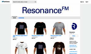 Shop.resonancefm.com thumbnail
