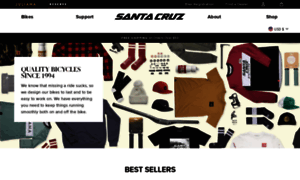 Shop.santacruzbicycles.com thumbnail