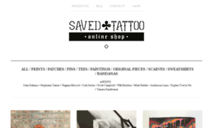Shop.savedtattoo.com thumbnail
