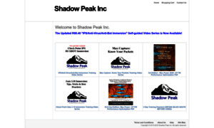 Shop.shadowpeak.com thumbnail