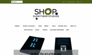 Shop.slowfiberstudios.com thumbnail