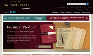 Shop.southworth.com thumbnail