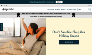 Shop.spindlemattress.com thumbnail