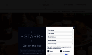 Shop.starr-restaurant.com thumbnail