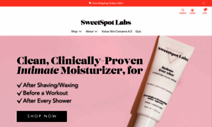 Shop.sweetspotlabs.com thumbnail