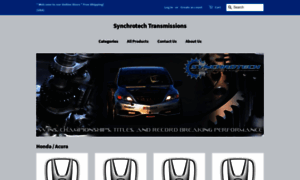 Shop.synchrotech-transmissions.com thumbnail