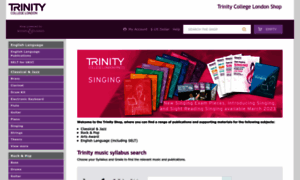 Shop.trinitycollege.com thumbnail