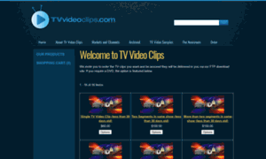 Shop.tvvideoclips.com thumbnail