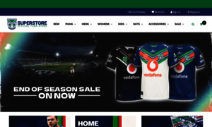 Shop.warriorsstore.co.nz thumbnail