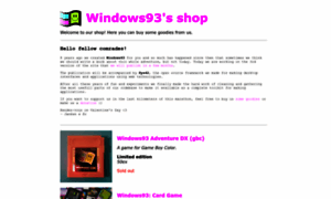 Shop.windows93.net thumbnail