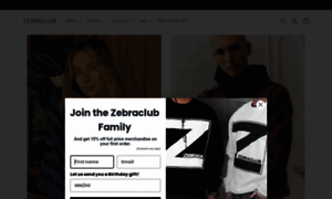 Shop.zebraclub.com thumbnail