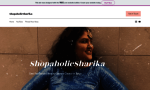 Shopaholicsharika.com thumbnail