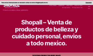 Shopall.com.mx thumbnail