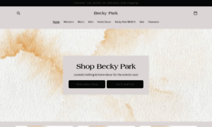 Shopbeckypark.com thumbnail