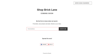 Shopbricklane.com thumbnail