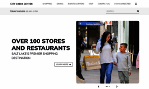 Shopcitycreekcenter.com thumbnail