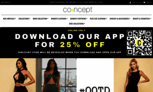 Shopconceptapparel.com thumbnail