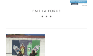 Shopfaitlaforce.tumblr.com thumbnail