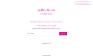 Shopgoddessthreads.com thumbnail