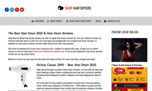 Shophairdryers.com thumbnail