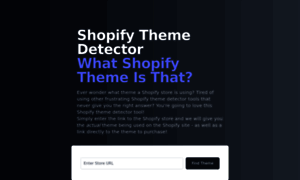 Shopifythemedetector.com thumbnail