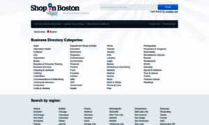 Shopinboston.com thumbnail