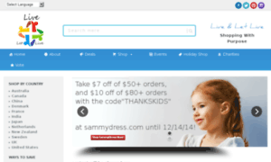 Shopliveandletlive.org thumbnail