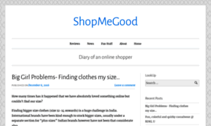 Shopmegoodblog.wordpress.com thumbnail