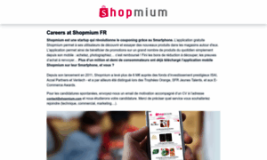 Shopmium-fr.workable.com thumbnail