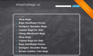 Shopmybags.us thumbnail