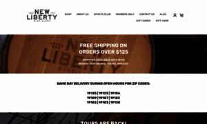 Shopnewlibertydistillery.square.site thumbnail