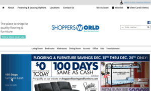 Shoppersflooringandfurniture.com thumbnail