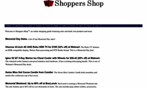 Shoppersshop.com thumbnail