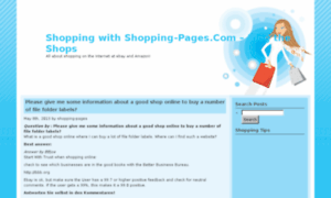 Shopping-pages.com thumbnail
