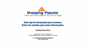 Shopping-popular-oficial.lojaintegrada.com.br thumbnail