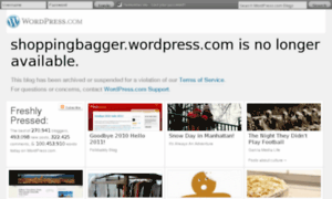 Shoppingbagger.wordpress.com thumbnail